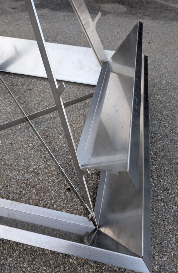 zweite Reihe ansetzen